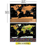 Global Scratch Map & Tool Kit