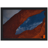 Nights Under the Arch Framed Print