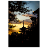 Last Light at Yasaka Pagoda