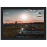 The Boneyard Framed Print