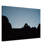 Strolling Silhouettes Canvas