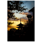 Last Light at Yasaka Pagoda