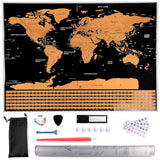 Global Scratch Map & Tool Kit