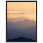 Golden Layers Framed Print