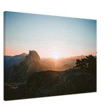 Sunrise at Half Dome