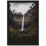Below the Falls Framed Print
