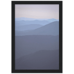 Layers of Blue Framed Print